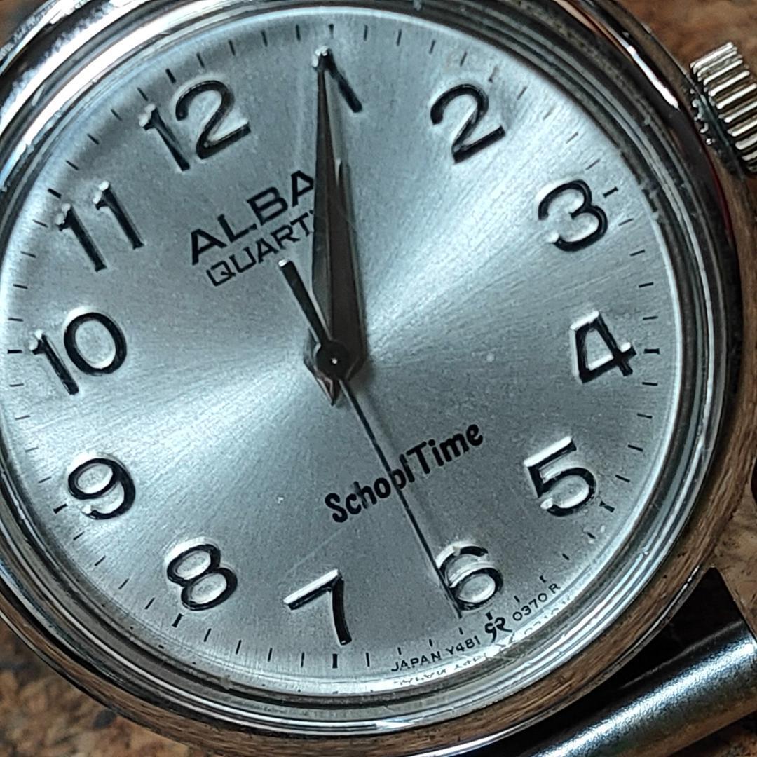 セイコー　ALBA School Time クォーツ腕時(shí)計(jì)　稼働中 05J51