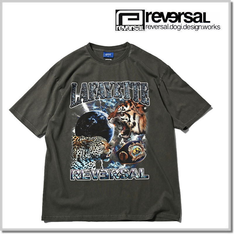 リバーサル reversal LFYT x reversal VS TEE rvlfyt001-VB-M Lafayette (ラファイエット) コラボ 半袖Tシャツ カットソー
