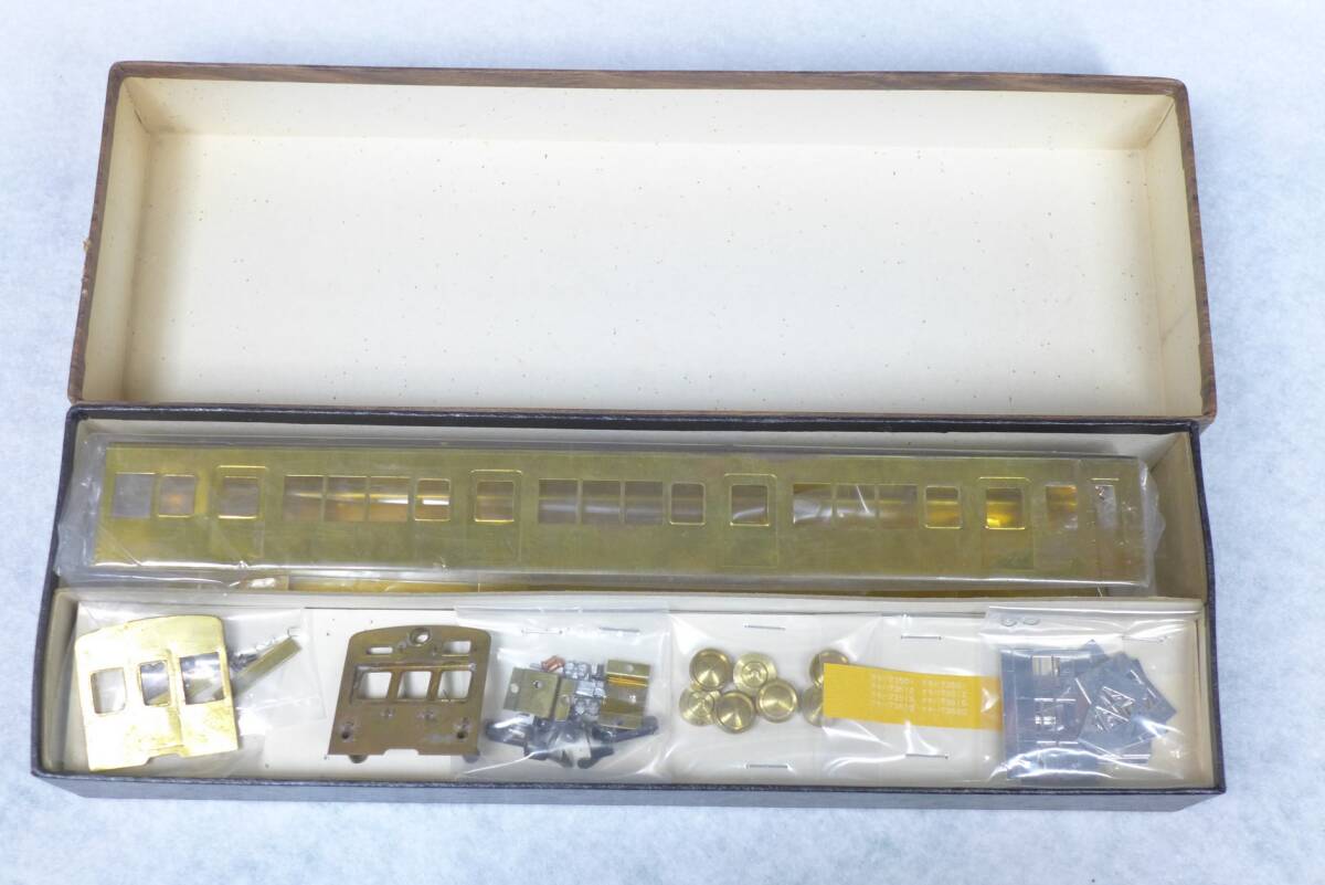 つぼみ堂　クハ７９－９２０　真鍮車体キット仕掛品