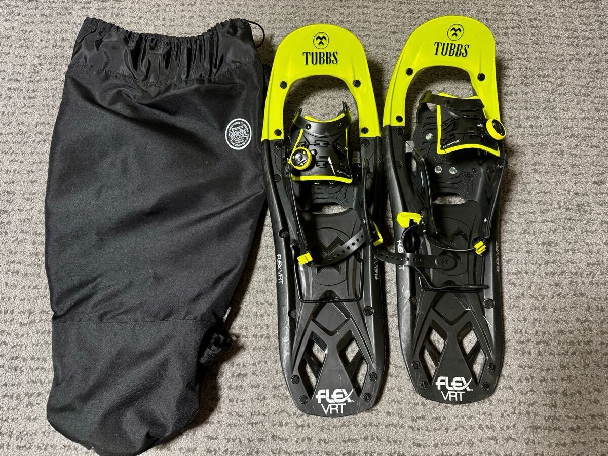 【中古品】TUBBS タブス FLEX VRT 24 MEN'S SNOWSHOES ケース付