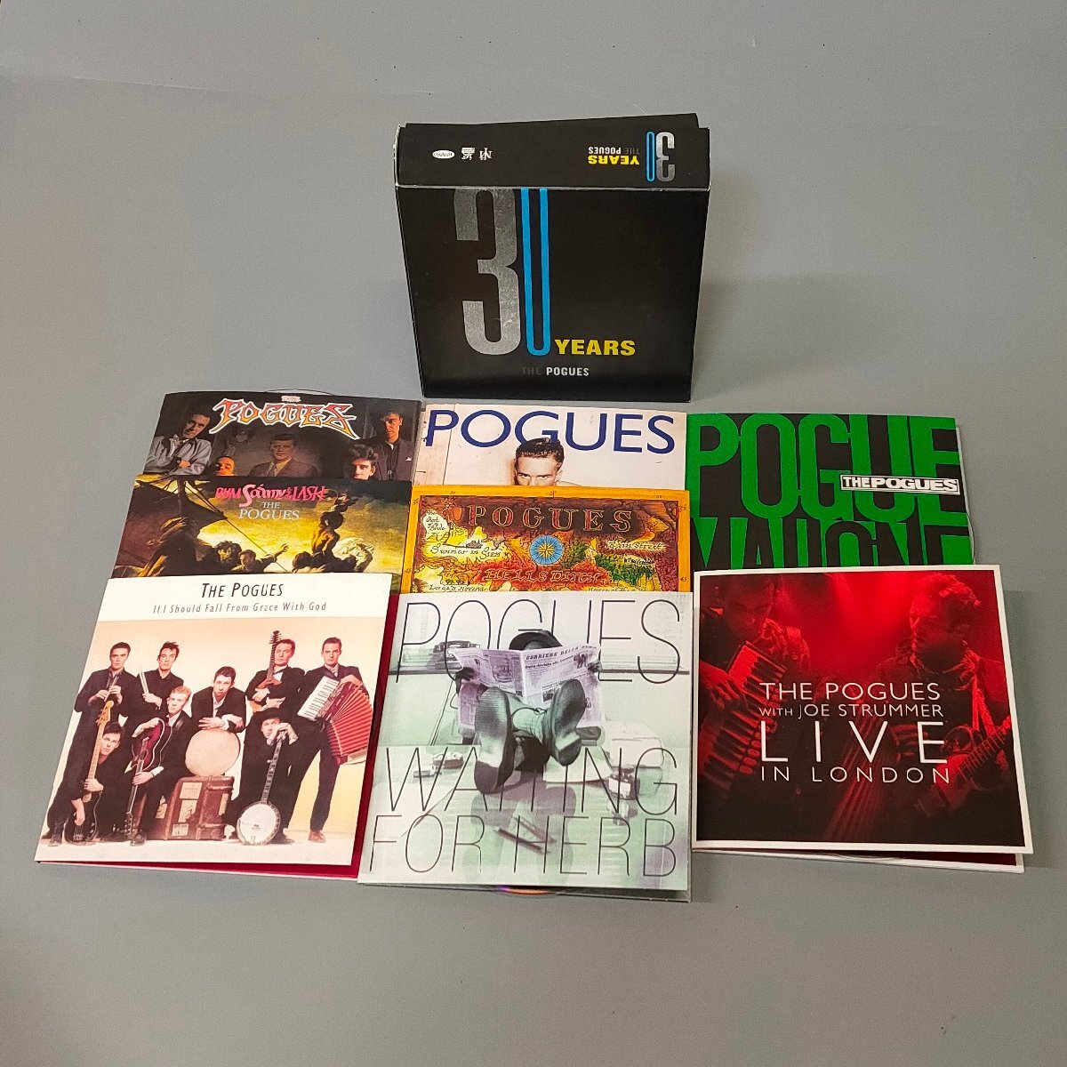 THE POGUES 30 Years 8CD Box ポーグス CLASH クラッシュ JOE STRUMMER ジョー・ストラマー　1226011/SR19R