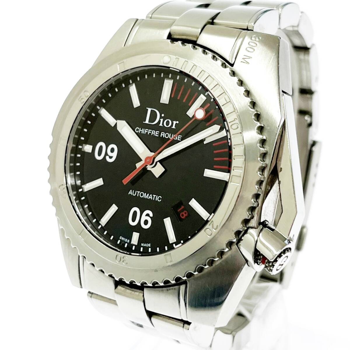 Dior ディオール CD085510 シフルルージュ SS 自動(dòng)巻き メンズ 294587 腕時(shí)計(jì)
