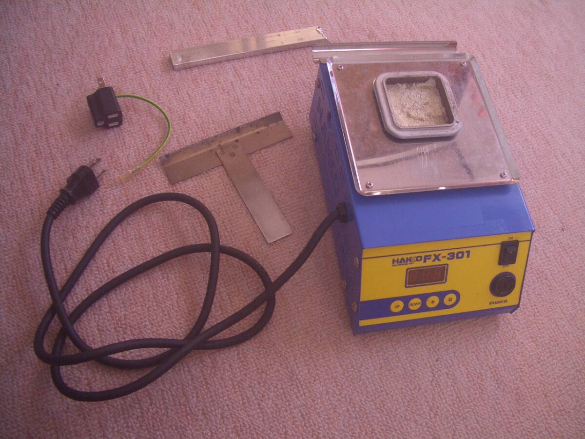 静止はんだ槽 HAKKO 白光 FX-301 中古送料込み|Yahoo!フリマ 静止はんだ槽 HAKKO 白光 FX-301 中古送料込み|Yahoo!フリマ