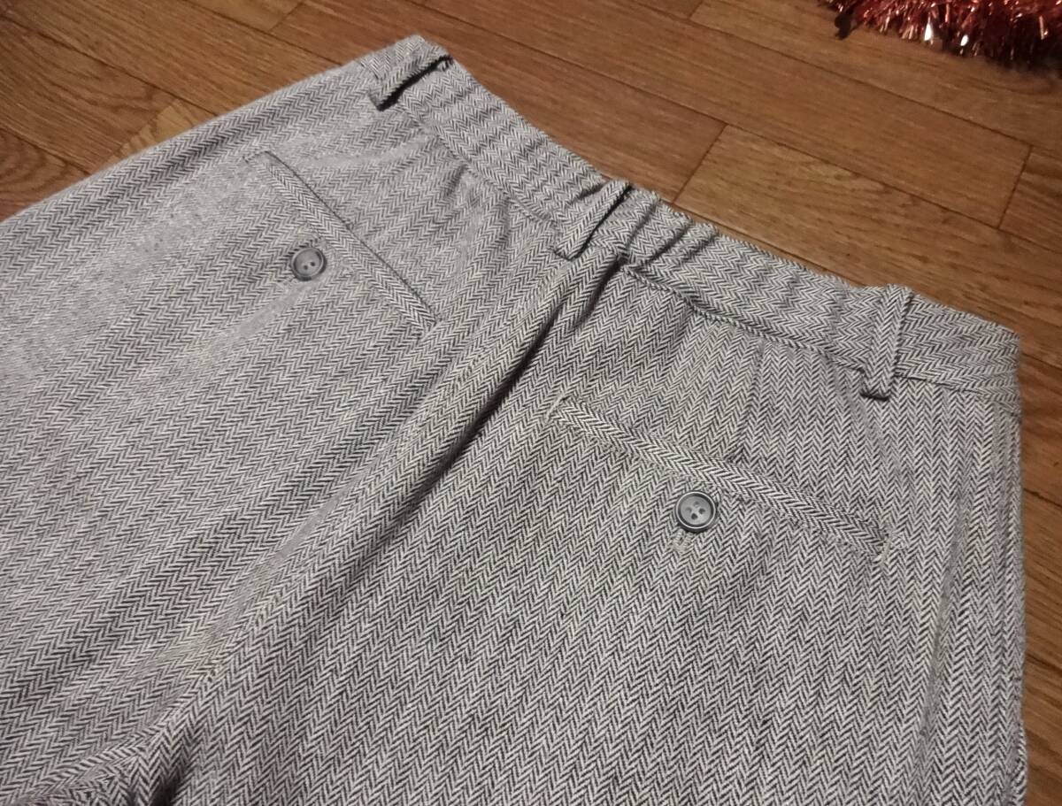 [Petit Honfleur] gray wide pants 61-89* as good as new!