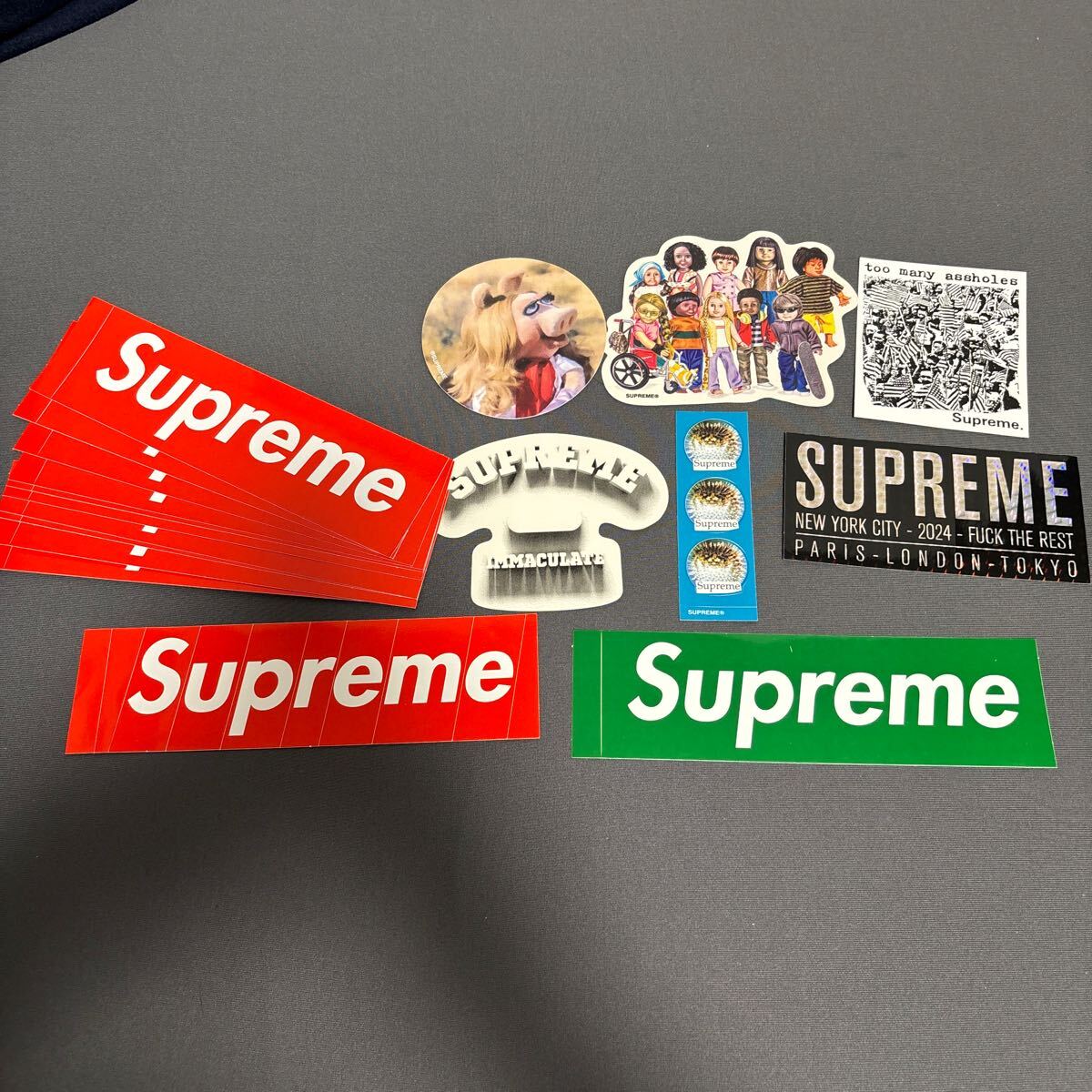 Supreme シュプリーム ステッカー セット Sticker ボックスロゴ Supreme シュプリーム ステッカー セット Sticker ボックスロゴ