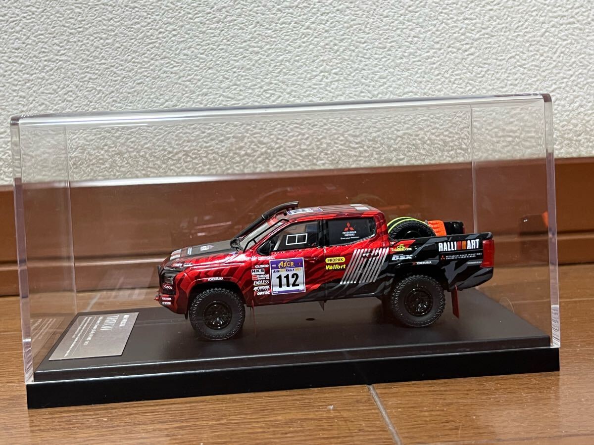 新品】NEW HS471C 1/43 MITSUBISHI TRITON アジアクロス 新品】NEW HS471C 1/43 MITSUBISHI TRITON アジアクロス