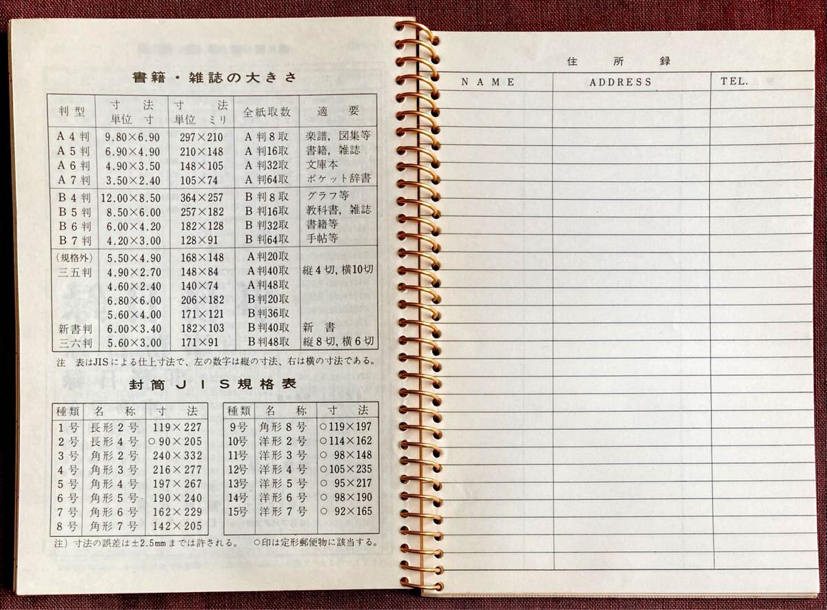 盛岡鉄道管理局/1968年/昭和43年/未記入/ビジネス?ダイアリー/日記帳/BUSINESS DIARY/巖手県盛岡市/メモ帳