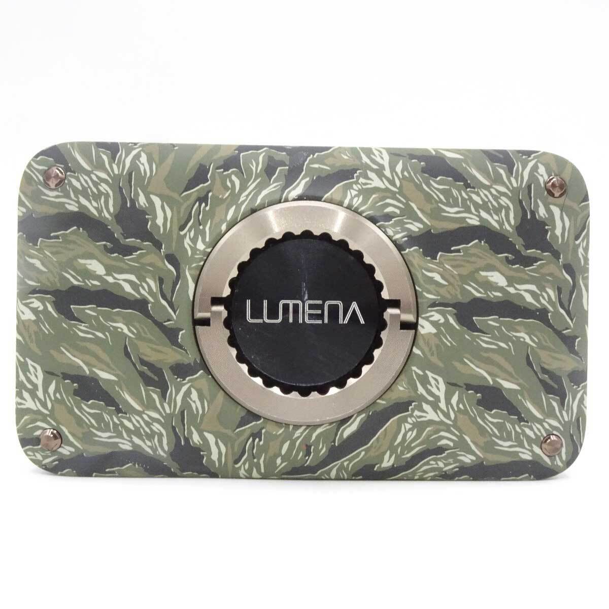 【中古】LUMENA2 防水 バッテリー機能付き LEDランタン ケース付き 迷彩グリーン