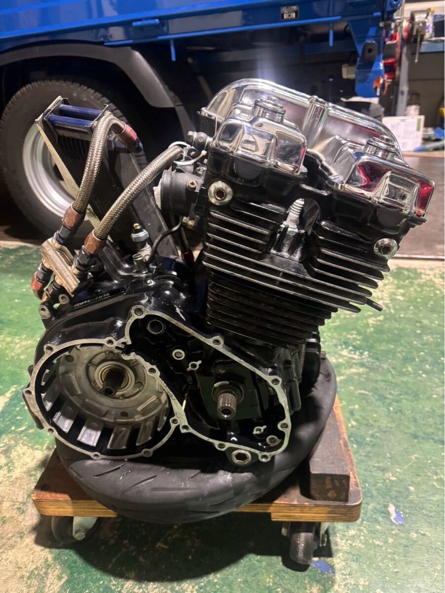 CBX400FF 純正2型エンジンASSY クランキングOK番号あり cbx cbr CBX400FF 純正2型エンジンASSY クランキングOK番号あり cbx cbr