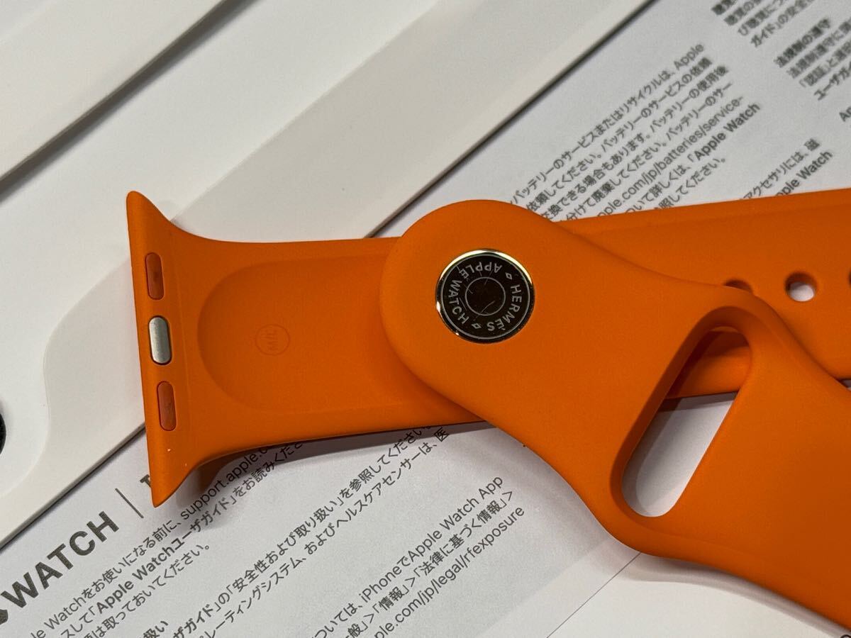 ☆即決 Apple Watch HERMES 限定 オレンジ スポーツバンド 41mm ☆即決 Apple Watch HERMES 限定 オレンジ スポーツバンド 41mm