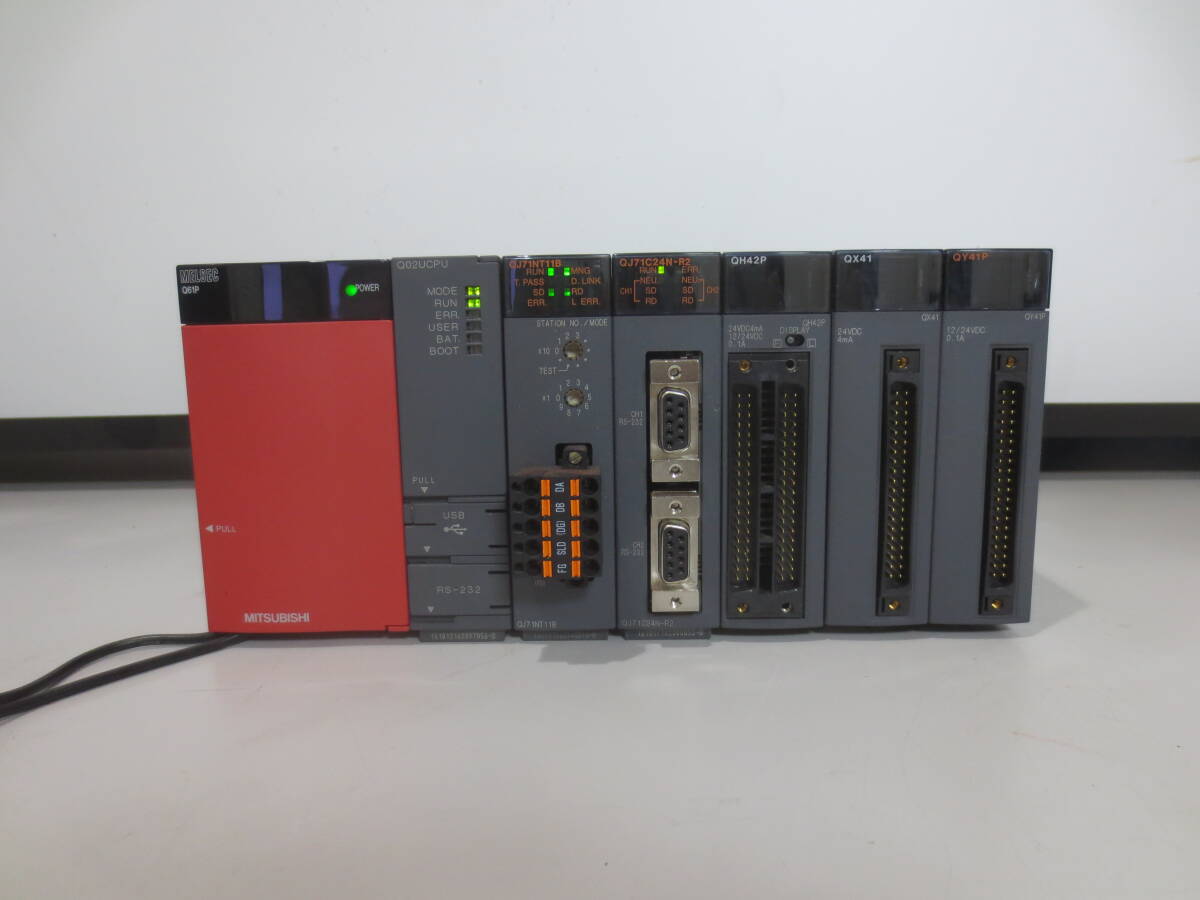 ★ MITSUBISHI 三菱 シ-ケンサ Q61P ★ Q02UCPU ★ QJ71NT11B ★ QJ71C24N-R2 ★ QH42P ★ QX41 ★ QY41P ★
