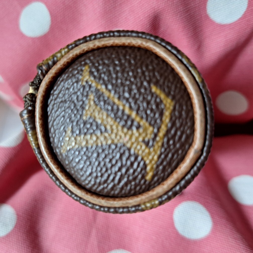 LOUIS VUITTON モノグラム エテュイ トロワボールゴルフ モノグラム ボールケース 3個(gè)収納可 中古