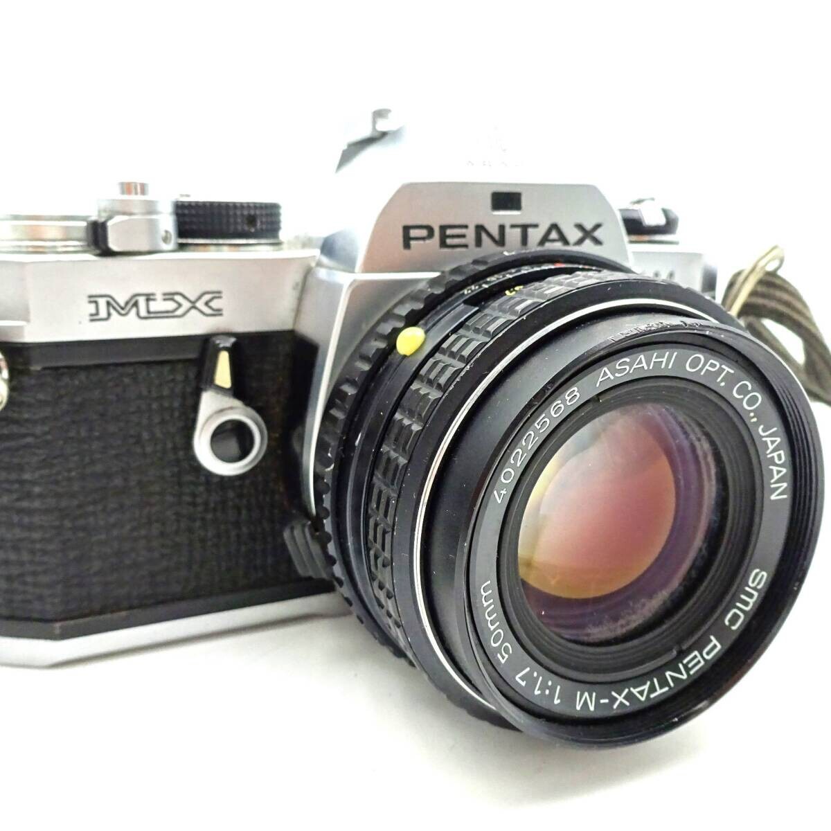 ASAHI PENTAX MX シルバー 一眼レフカメラ フィルムカメラ アサヒ ペンタックス SMC PENTAX‐M 1:1.7 50mm ボディ+レンズ_画像10