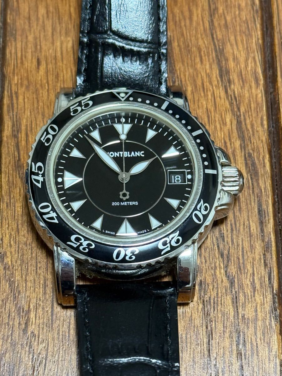モンブラン MONTBLANC 7037 マイスターシュテック デイト モンブラン MONTBLANC 7037 マイスターシュテック デイト