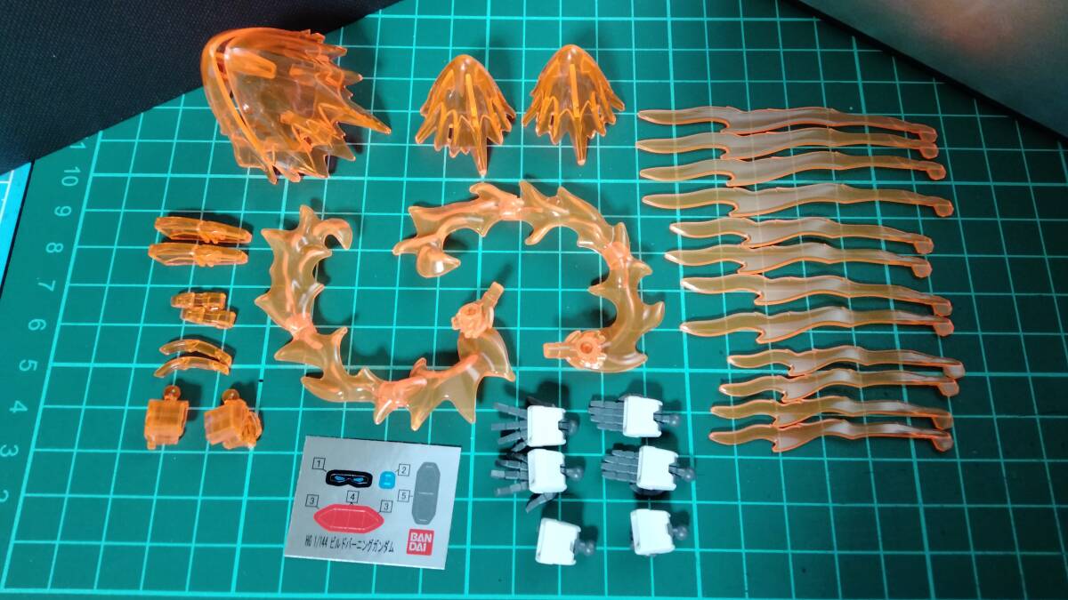 HGBF 1/144 ビルドバーニングガンダム 組立済み 未塗装 完成品 HGBF 1/144 ビルドバーニングガンダム 組立済み 未塗装 完成品