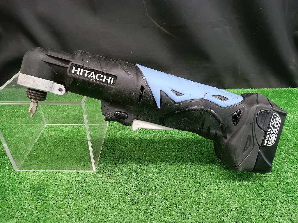 中古品 日立工機 Hitachi koki コードレス コーナインパクトドライバ FWH10DCL バッテリー1個付