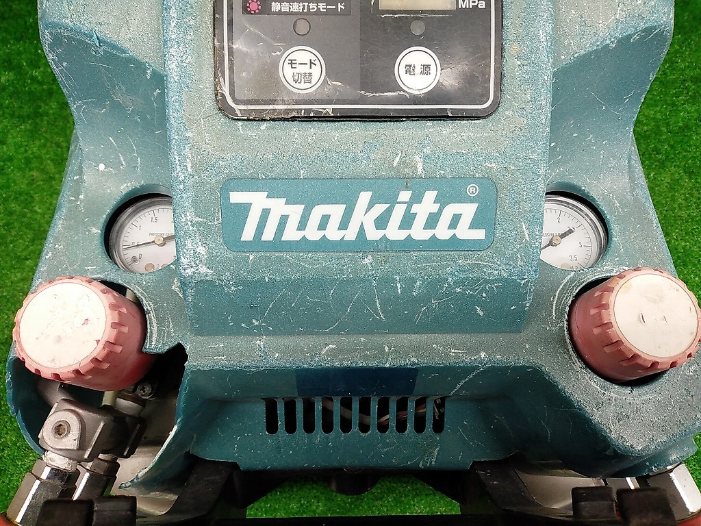 ジャンク品】 makita マキタ 46気圧 高圧 エアコンプレッサー ジャンク品】 makita マキタ 46気圧 高圧 エアコンプレッサー