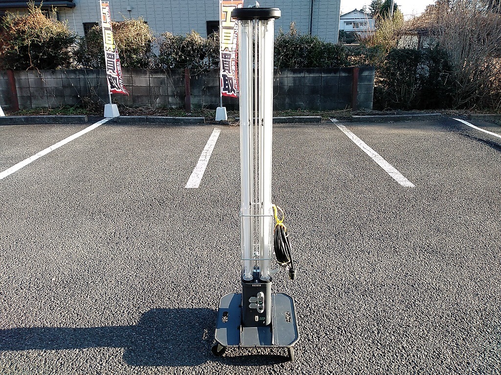【埼玉県蓮田市◆引取限定】中古品 ハタヤ HATAYA LEDロング ライトスタンド LLX-80K