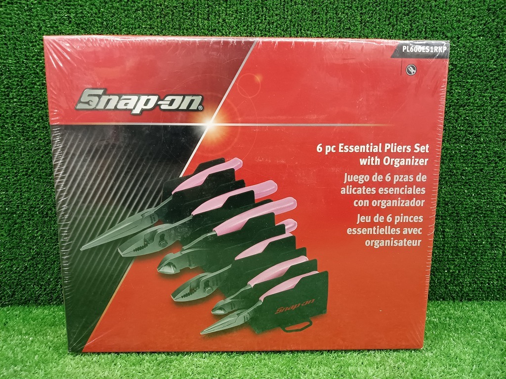 未開封 未使用品 Snap-on スナップオン プライヤーカッターセット 6pcs ラック付き 限定色 PL600ES1RKP 数量限定品