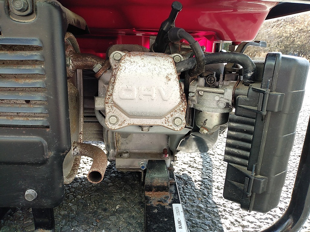 【埼玉県蓮田市◆引取限定】 中古品 HONDA ホンダ 50Hz 2.0kVA スタンダード 発電機 EBR2300CX タンク容量12L