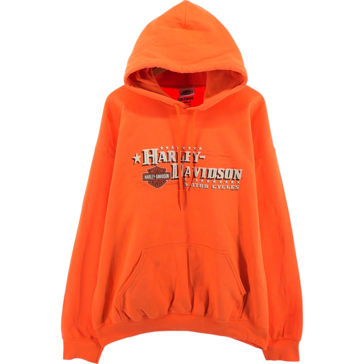 古着 ギルダン GILDAN HARLEY DAVIDSON ハーレーダビッドソン スウェットプルオーバーパーカー メンズXL相当 /eaa462553