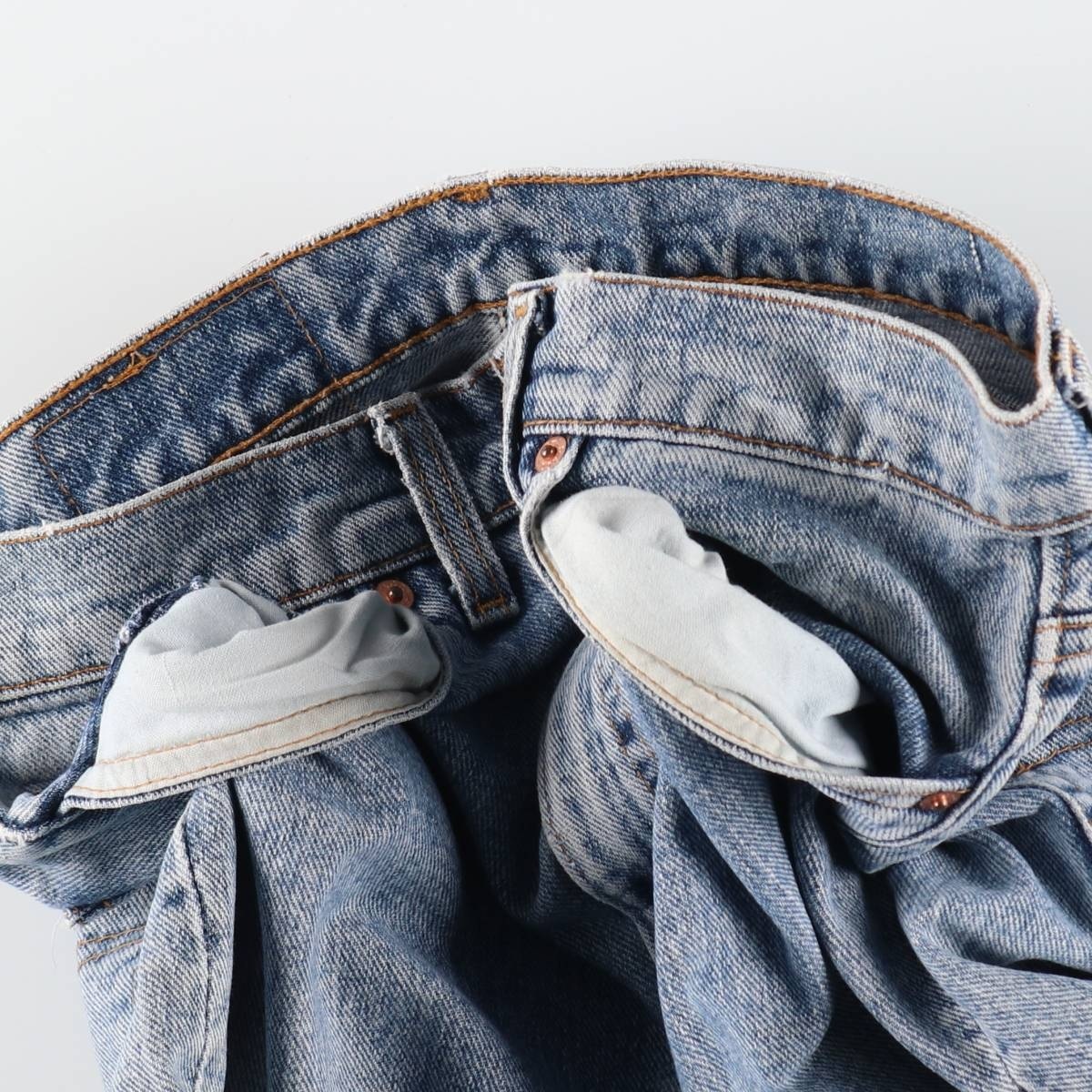 古著 80~90年代 リーバイス Levi's テーパードデニムパンツ USA制 メンズw31相當(dāng) ヴィンテージ /evb008193