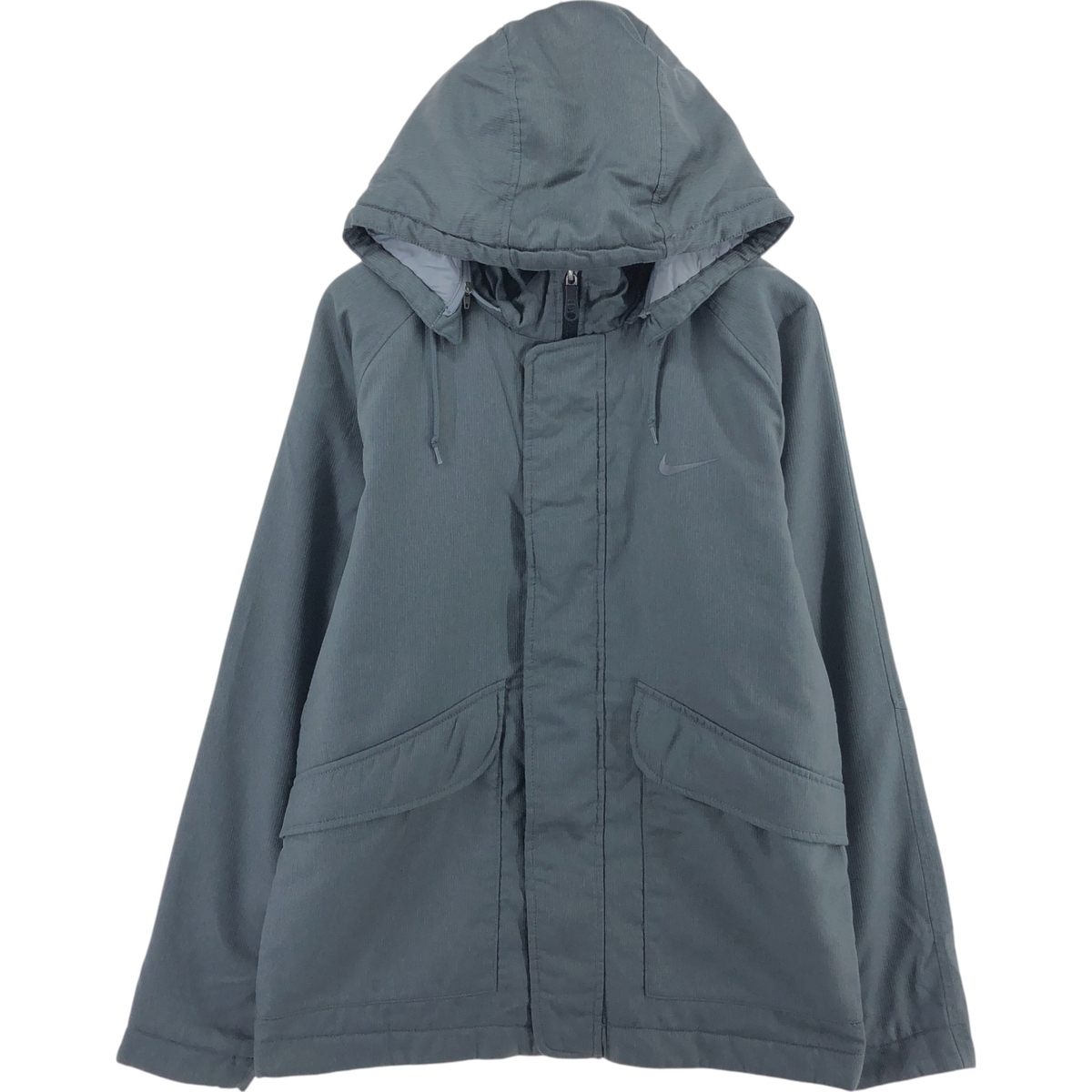 古着 ナイキ NIKE STORM-FIT 中綿パーカー パファージャケット メンズM相当 /eaa508859