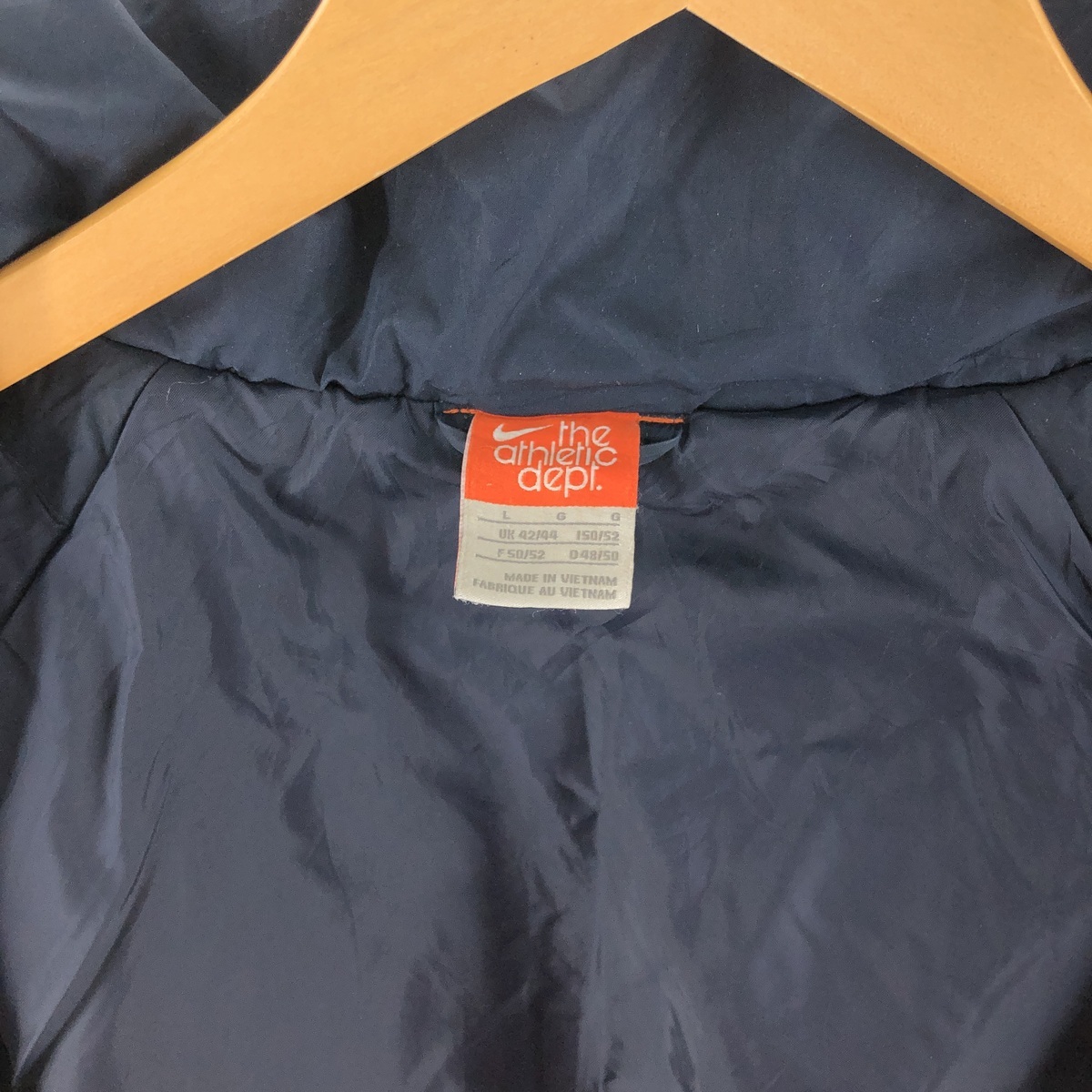 古著 ナイキ NIKE THE ATHLETIC DEPT 中綿ジャケット パファージャケット メンズL相當 /eaa510472