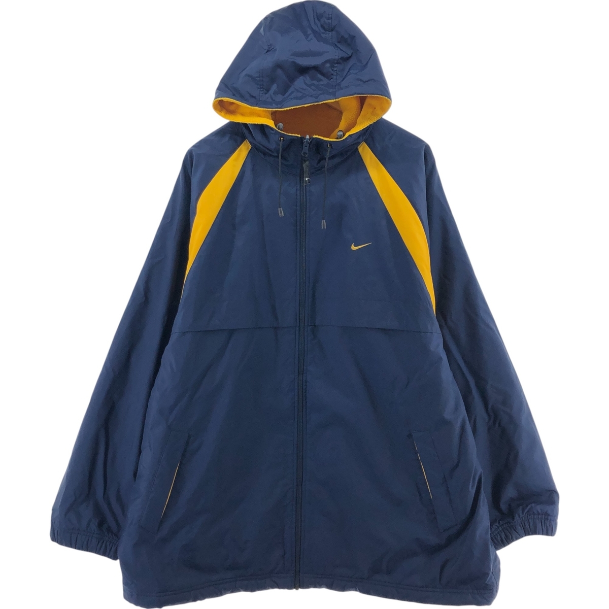 古著 00年代 ナイキ NIKE リバーシブル 中綿パーカー パファージャケット メンズXL相當(dāng) /eaa510774