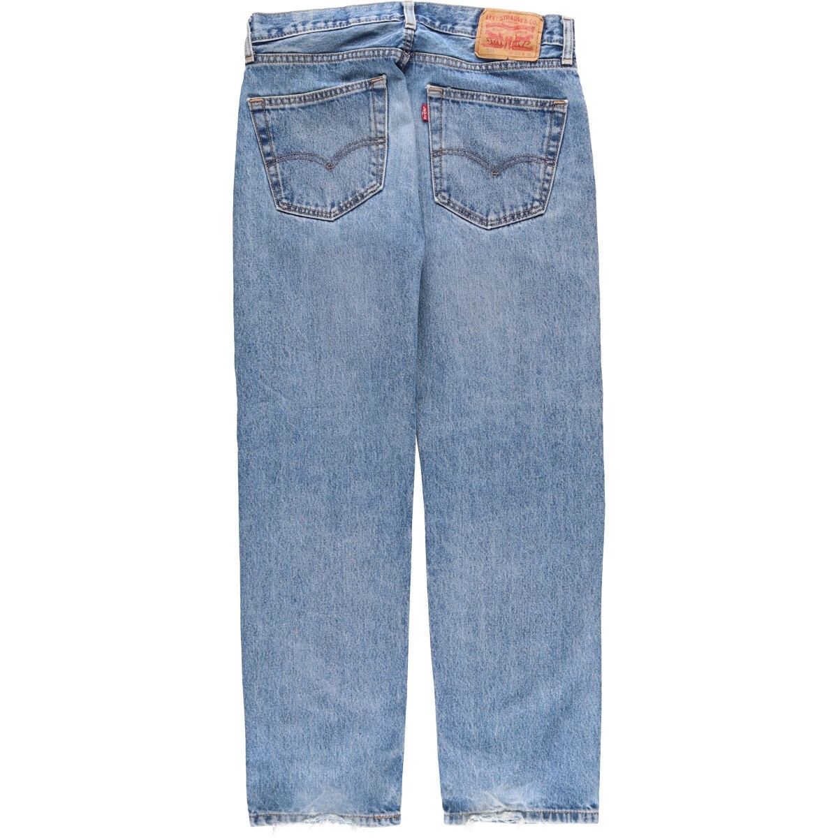  б/у одежда Levi's Levi's 505 REGULAR FIT конический Denim брюки мужской w32 соответствует /eaa498261