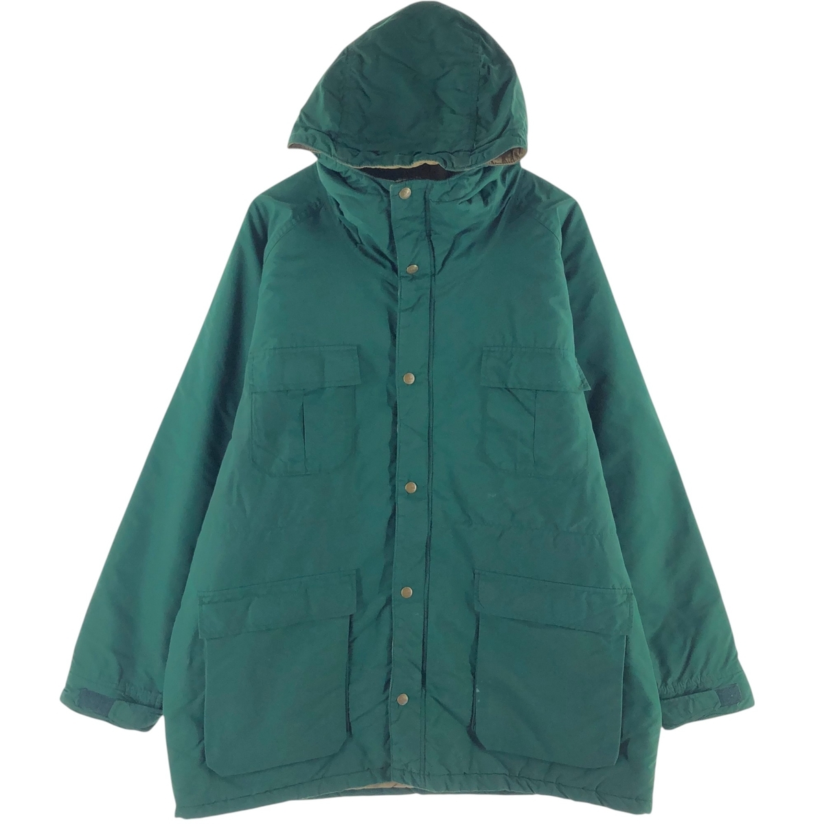 古着 80年代 エルエルビーン BAXTER STATE PARKA 中綿マウンテンパーカー シェルジャケット USA製 メンズXL相当 /eaa512523