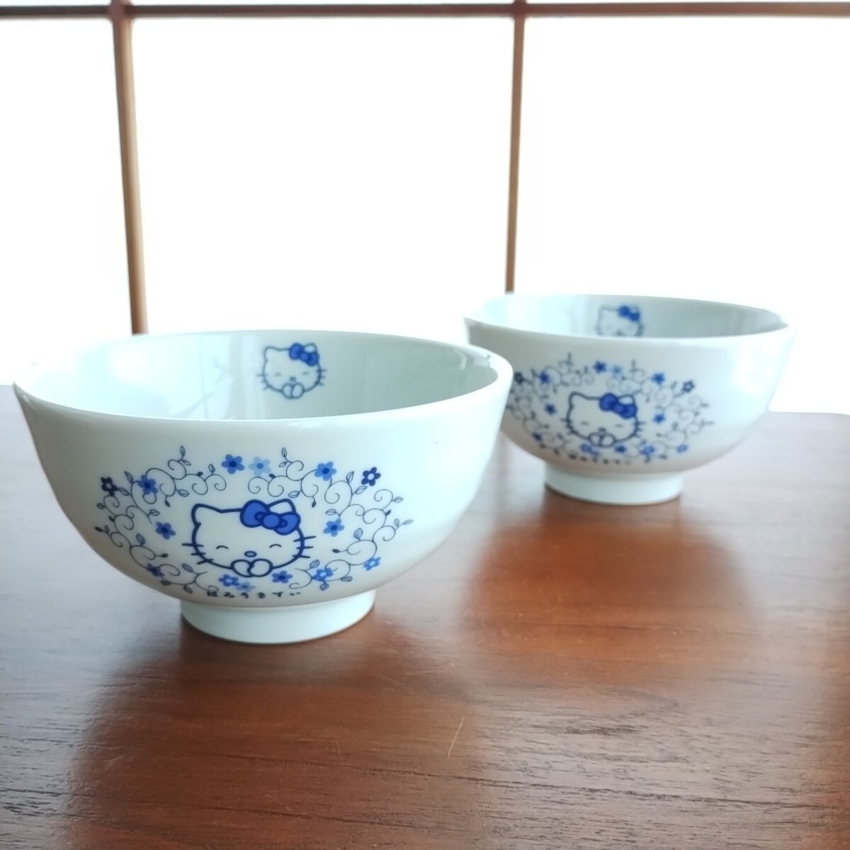 【セール】 未使用 サンリオ はろうき 飯碗 2個セット お茶碗 ハローキティ ハローキティ