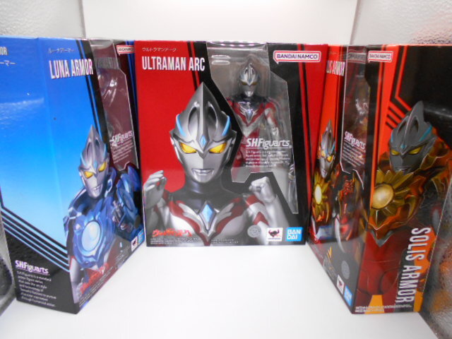 最も優遇 S.H.Figuarts SPIRITS BANDI 新品 まとめて ルーナアーマー ソリスアーマー ウルトラマンアーク その他