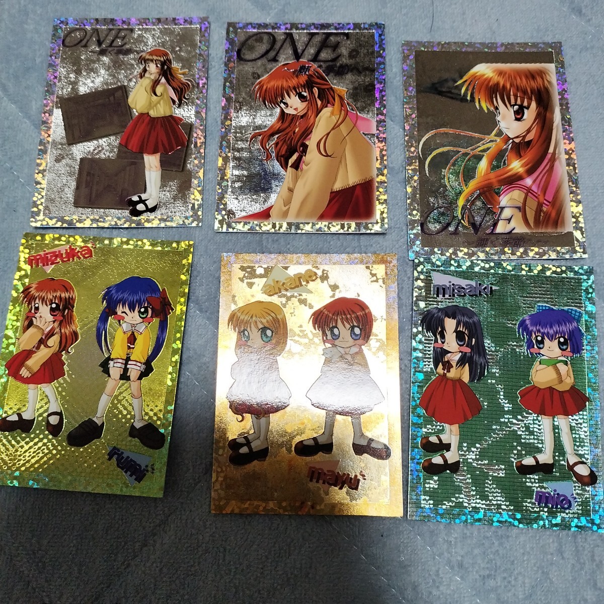 ONE 輝く季節(jié)へ　プレゼントカーシークレットカード?。斗N６枚セット トレカ　非売品