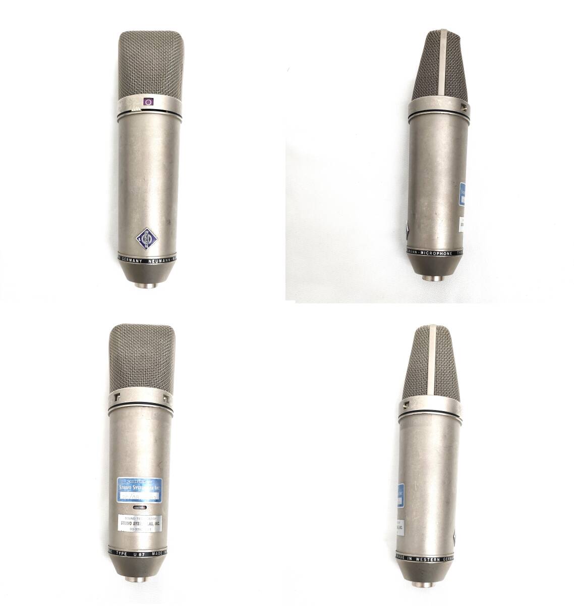Neumann U87 ノイマン 80年代 ビンテージ コンデンサーマイク Neumann U87 ノイマン 80年代 ビンテージ コンデンサーマイク