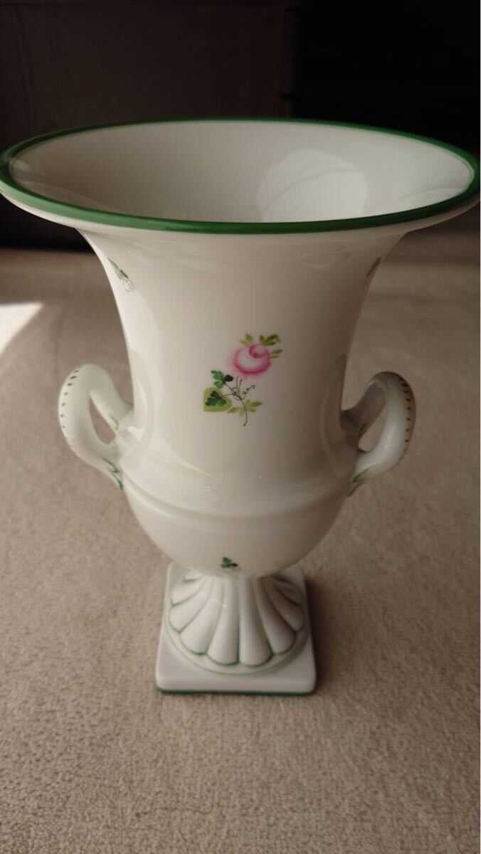 ヘレンド HEREND ウィーンの薔薇　大型花瓶