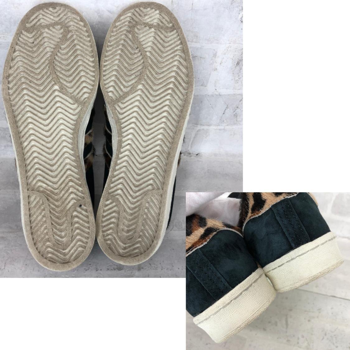 adidas Adidas CAMPUS 80s LEOPARD campus 80s Leopard рисунок GY0407 SIZE: 26.5cm черный MH632025010404