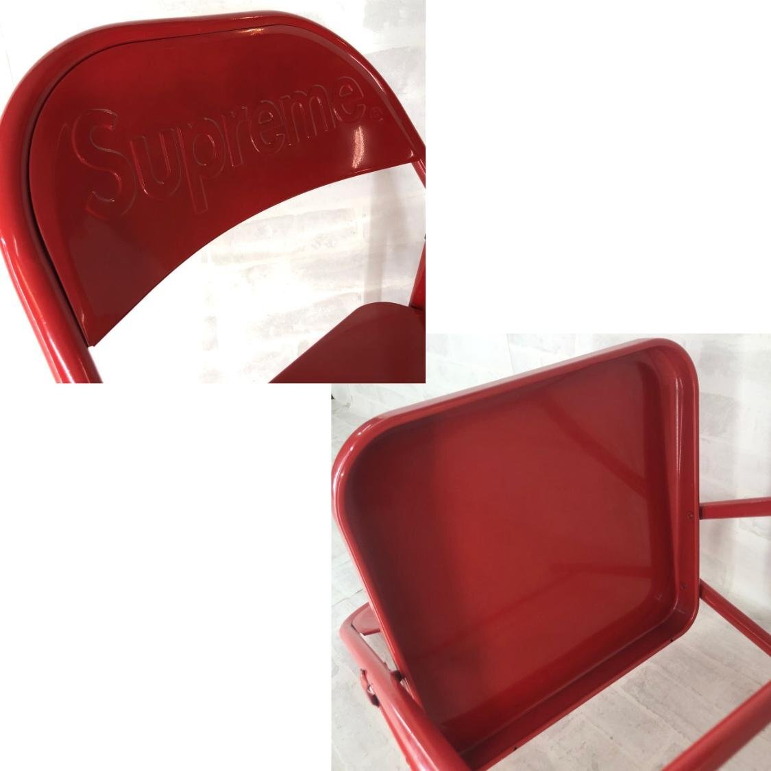 Supreme Supreme 20AW Metal Folding Chair metal складной стул складной стул стул красный красный * включение в покупку не возможно MU632025011401