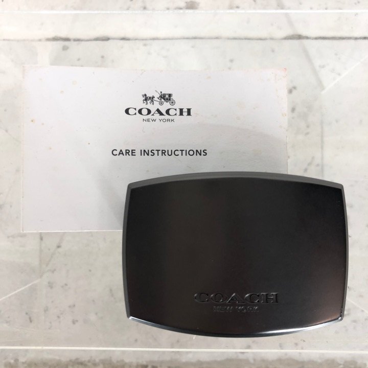 COACH コーチ プレート リバーシブル使用可能 ベルト バックル MU632025010611