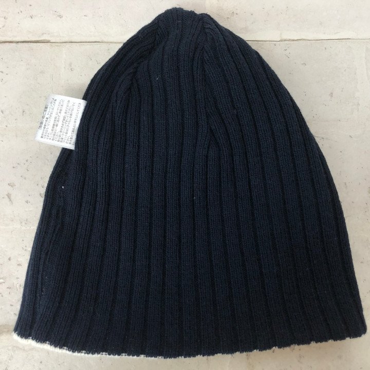 AVIREX ヴィレックス ロゴ刺繍 ビーニー ニット帽 ホワイト MU632025012906_画像5