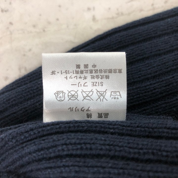 AVIREX ヴィレックス ロゴ刺繍 ビーニー ニット帽 ホワイト MU632025012906_画像8