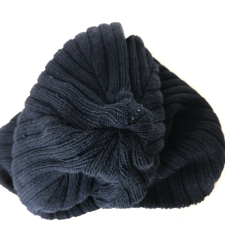 AVIREX ヴィレックス ロゴ刺繍 ビーニー ニット帽 ホワイト MU632025012906_画像7