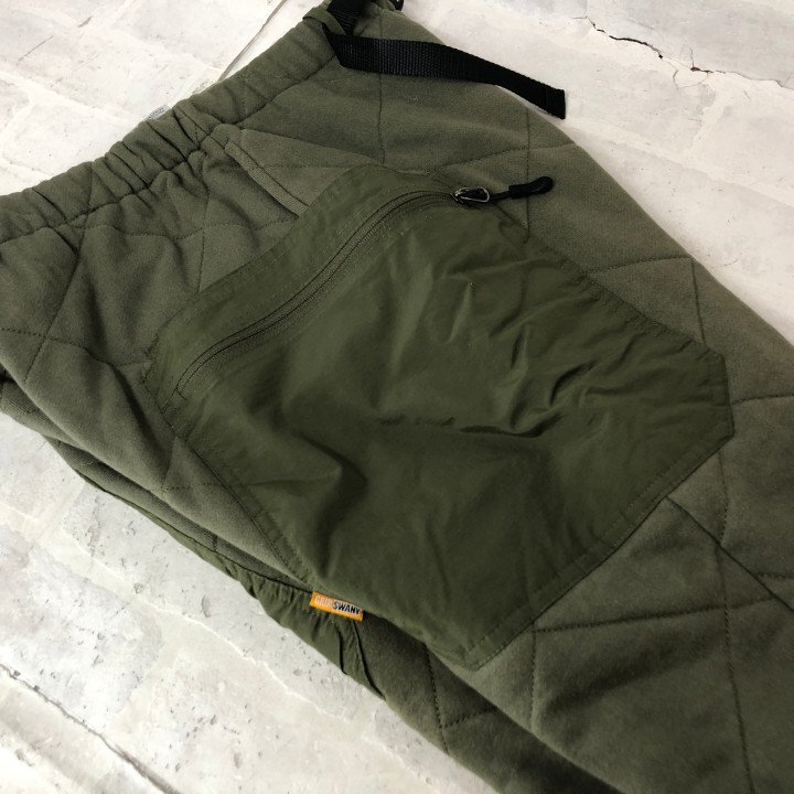 GRIP SWANY рукоятка Swany QUILT GEAR PANTS 2.0 стеганый механизм брюки GSP-75 SIZE: M хаки MH632025012911