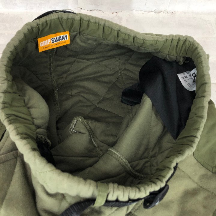 GRIP SWANY рукоятка Swany QUILT GEAR PANTS 2.0 стеганый механизм брюки GSP-75 SIZE: M хаки MH632025012911