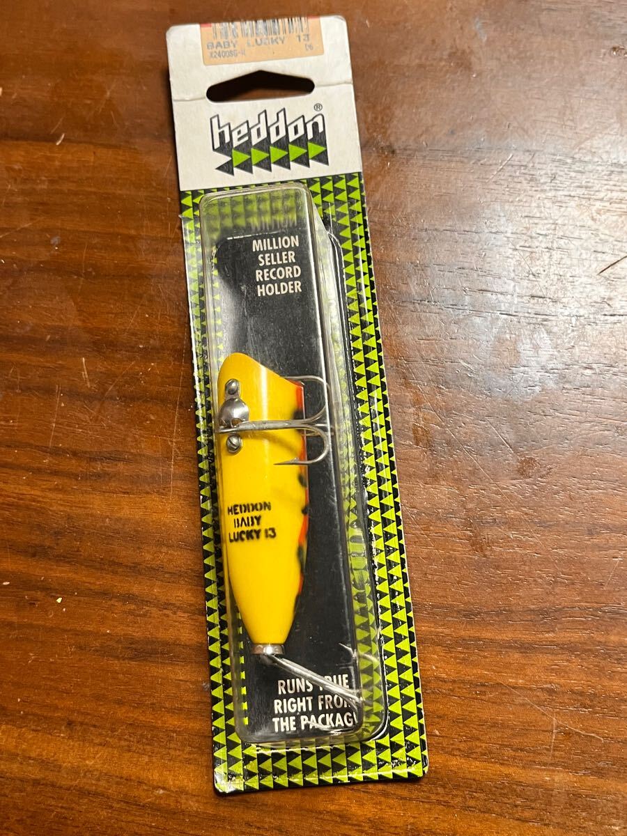 新品 ヘドン ベビーラッキー13 S5 heddon スミスカラー baby lucky13 heddon オールド