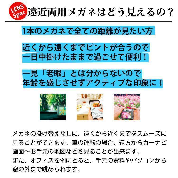 遠(yuǎn)近両用メガネ HOYA 境目のない累進(jìn)レンズ付き レンズの下だけ老眼鏡 遠(yuǎn)用度なし 老眼+1.00 ウェリントン 鯖江 AK201 新品