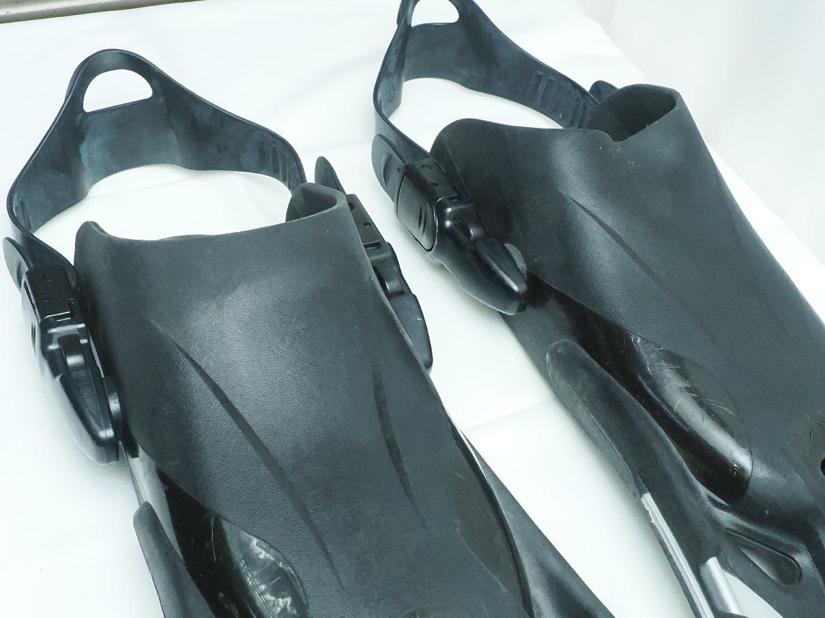 TUSA ツサ SOLLA ソラ フィン バンジーストラップ カラー:ブラック サイズ:L-XL(28-32cm) ランク:A [3F-63016]_画像4