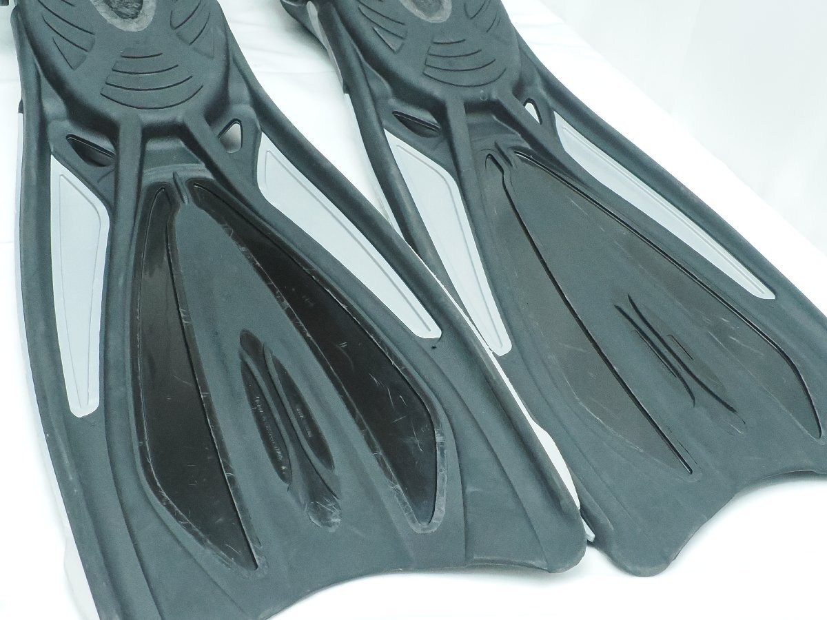 TUSA ツサ SOLLA ソラ フィン バンジーストラップ カラー:ブラック サイズ:L-XL(28-32cm) ランク:A [3F-63016]_画像7