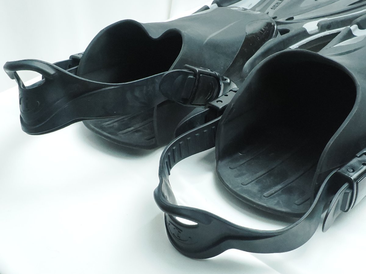 TUSA ツサ SOLLA ソラ フィン バンジーストラップ カラー:ブラック サイズ:L-XL(28-32cm) ランク:A [3F-63016]_画像9