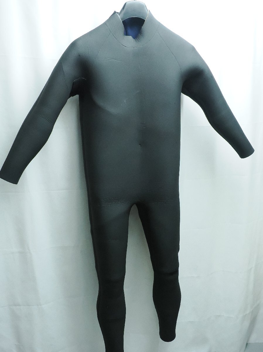 ウエットスーツ 5mm メンズ 167cm/78kg 平置き:49x47x48cm 素材:表メッシュスキン/裏起毛 [3F-62933]